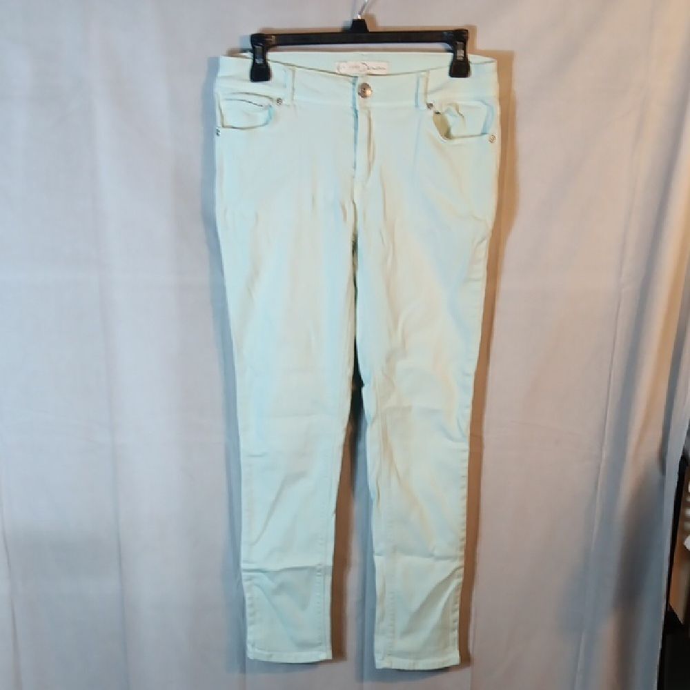 C Est 1946 Women's Light Blue Stretch Denim Skinny Jeans